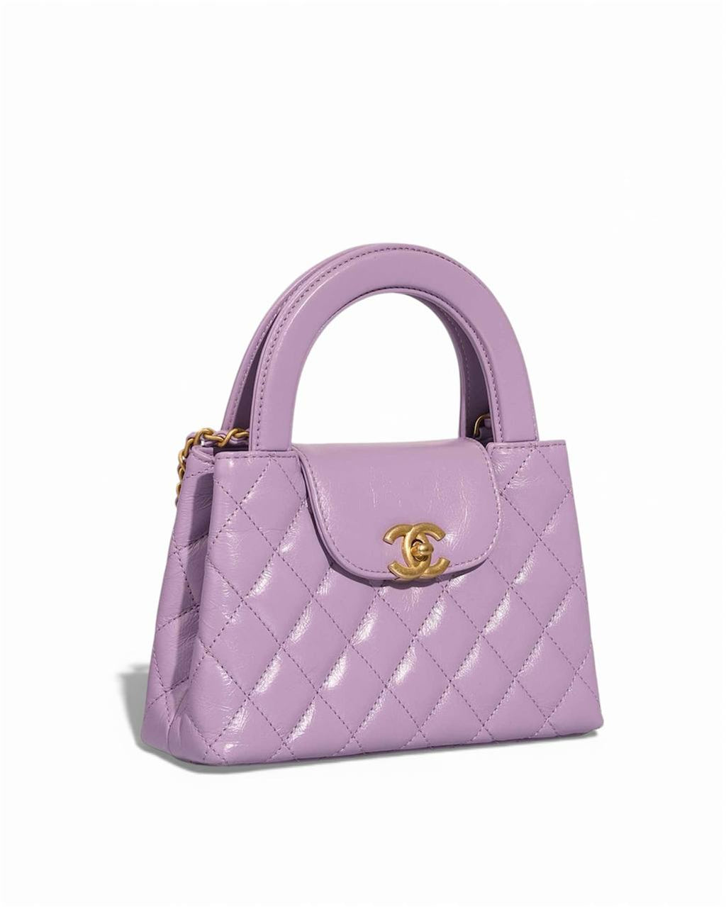 Chanel Nano Mini Kelly Lavender