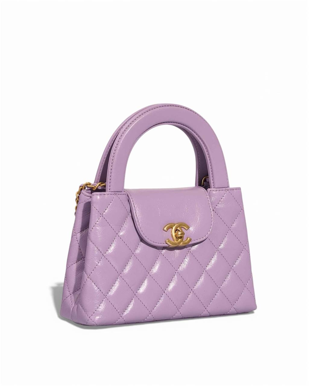 Chanel Nano Mini Kelly Lavender