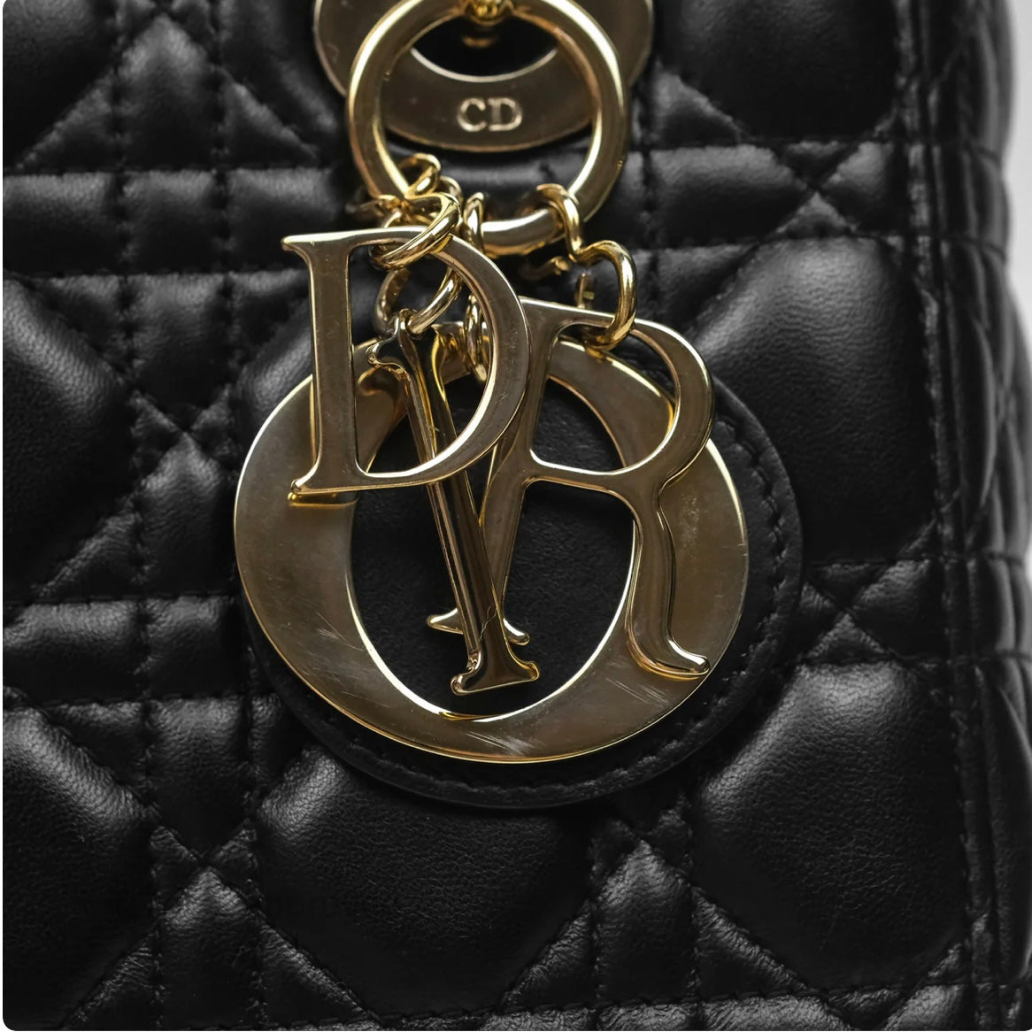 Dior Small Lady Dior Midnight Black