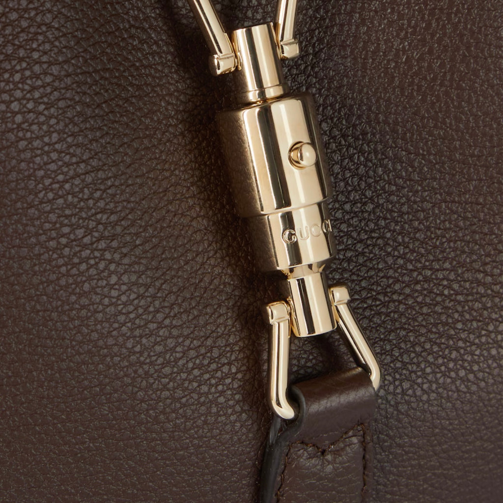 Gucci Jackie 1961 Brown Leather