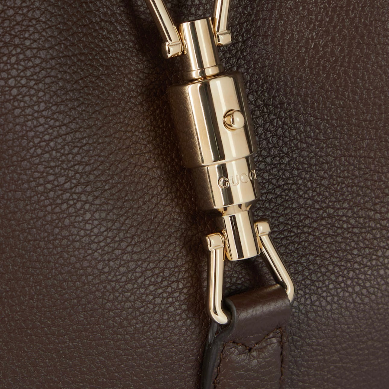 Gucci Jackie 1961 Brown Leather