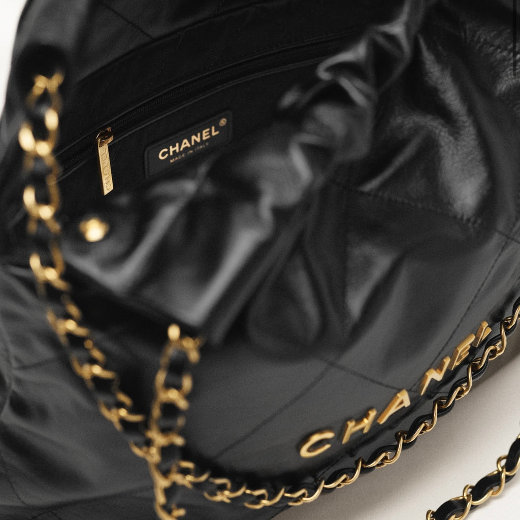 Chanel 22 Shiny Calfskin Leather