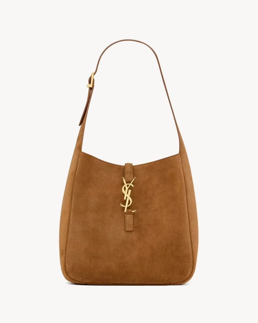 YSL Le 5 À 7 Supple Small In Suede