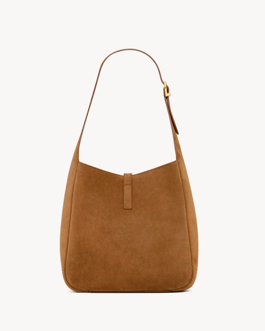 YSL Le 5 À 7 Supple Small In Suede