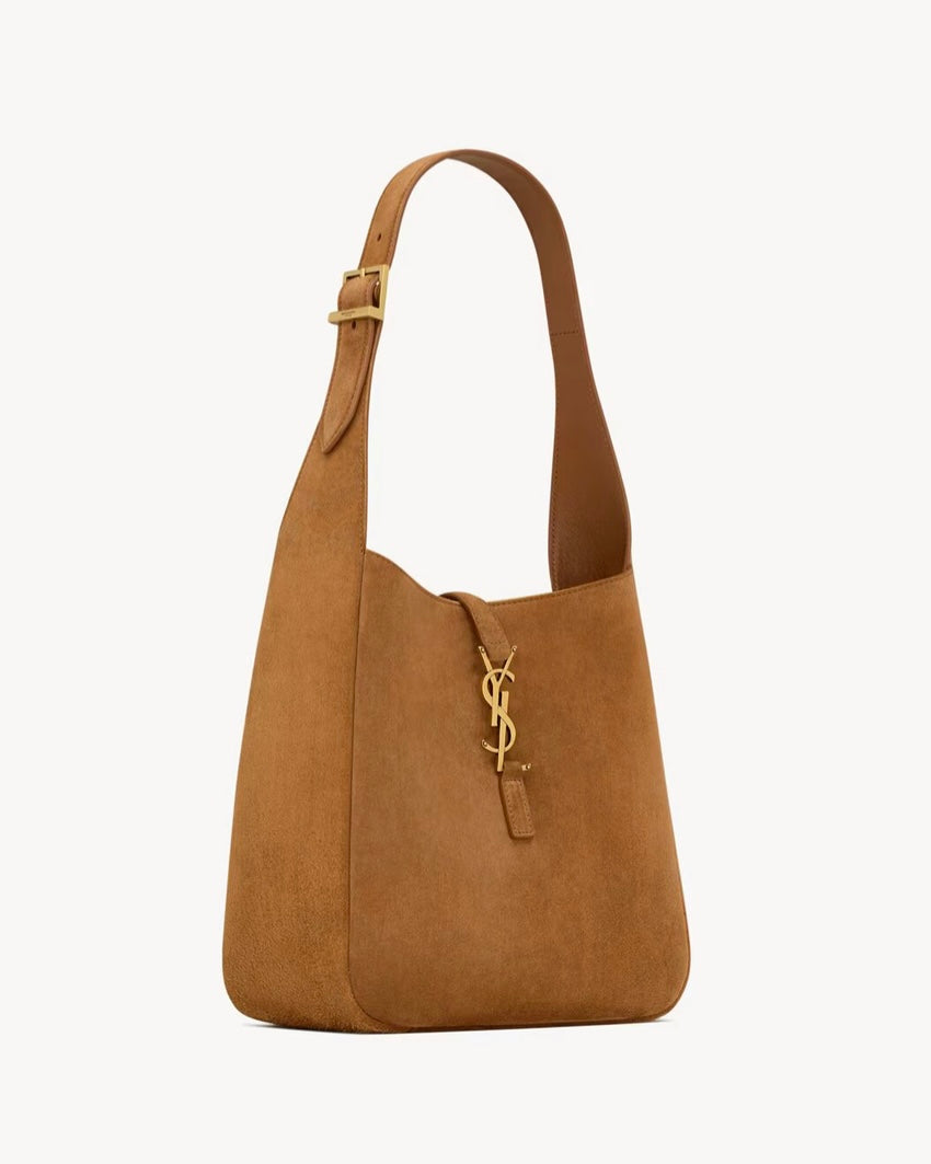 YSL Le 5 À 7 Supple Small In Suede