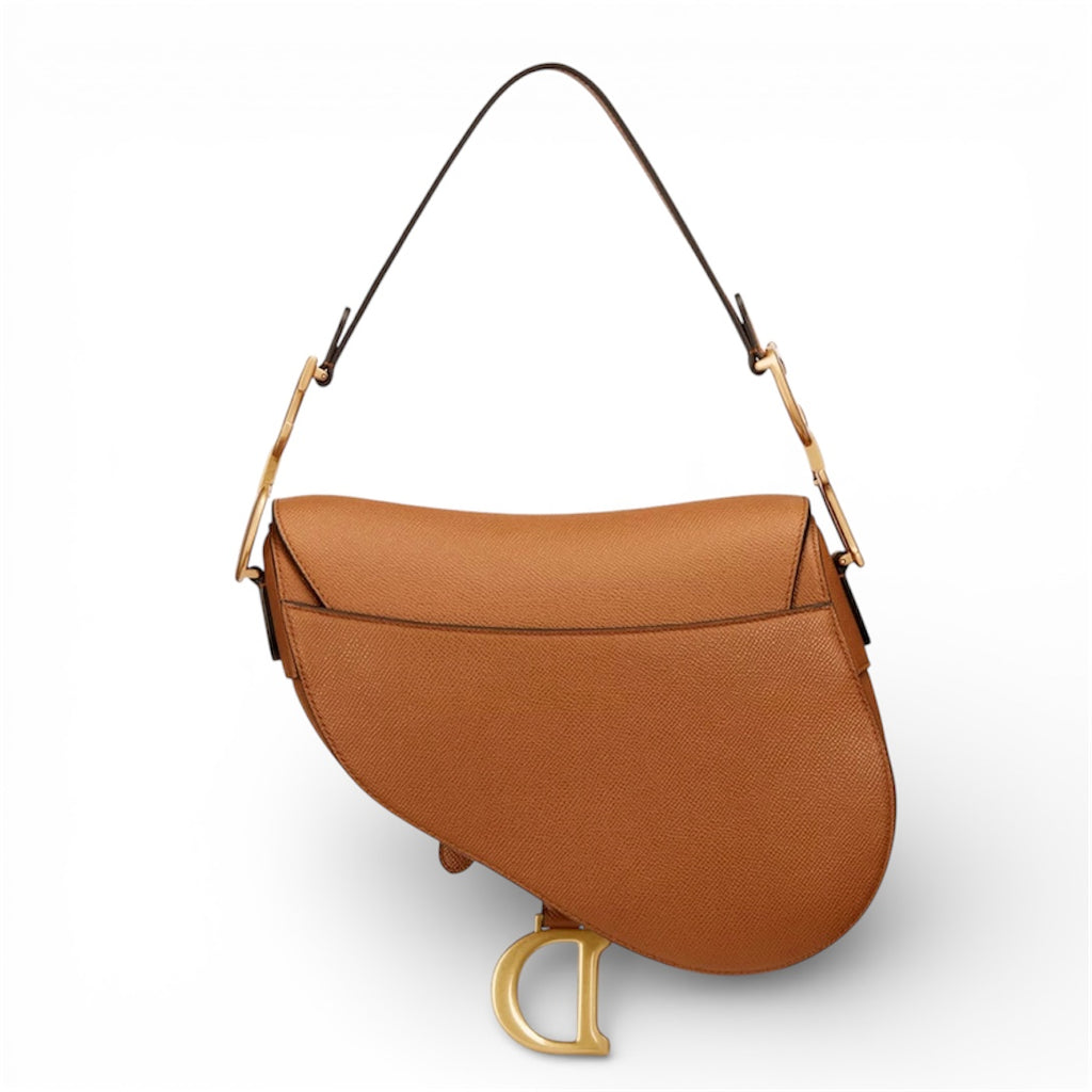 Dior Saddle Bag - Warm Tan Leather