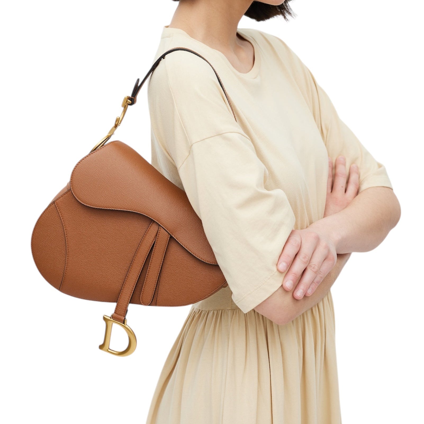 Dior Saddle Bag - Warm Tan Leather