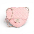Chanel Heart Quilted Crossbody