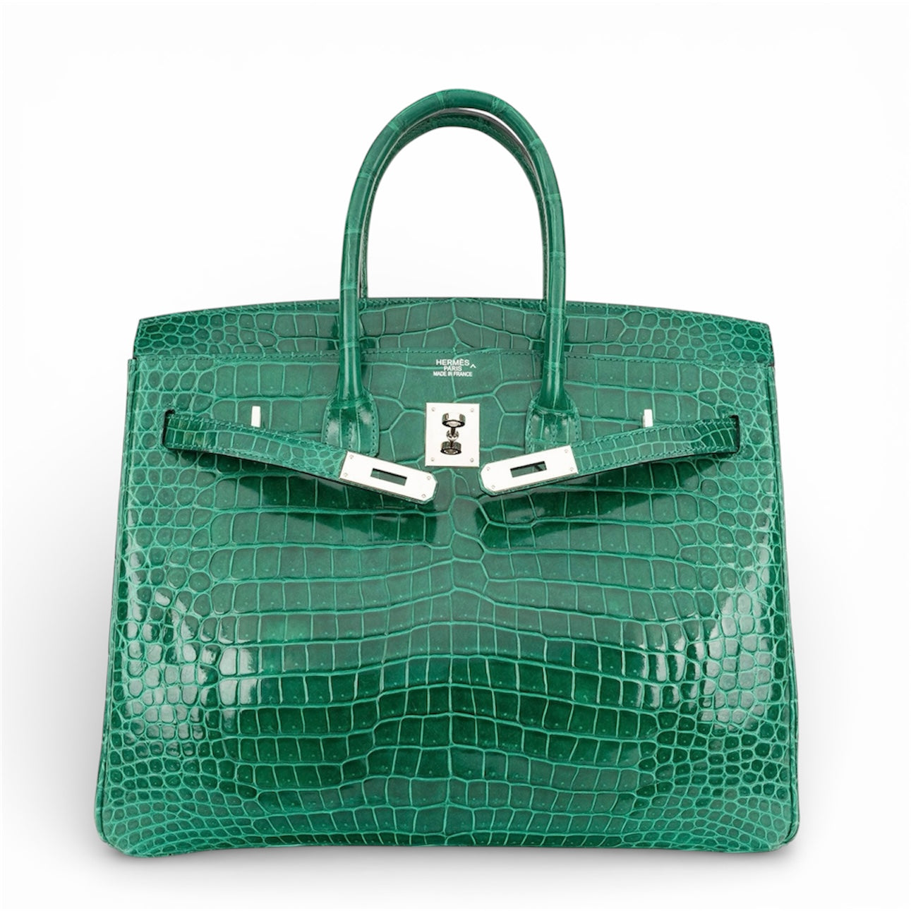 Exotic Crocodile Birkin - Emerald Sovereign