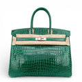 Exotic Crocodile Birkin - Emerald Sovereign