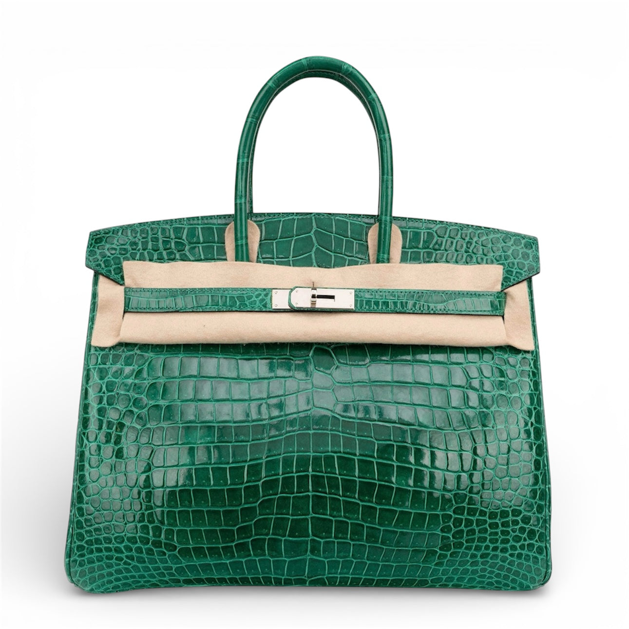 Exotic Crocodile Birkin - Emerald Sovereign