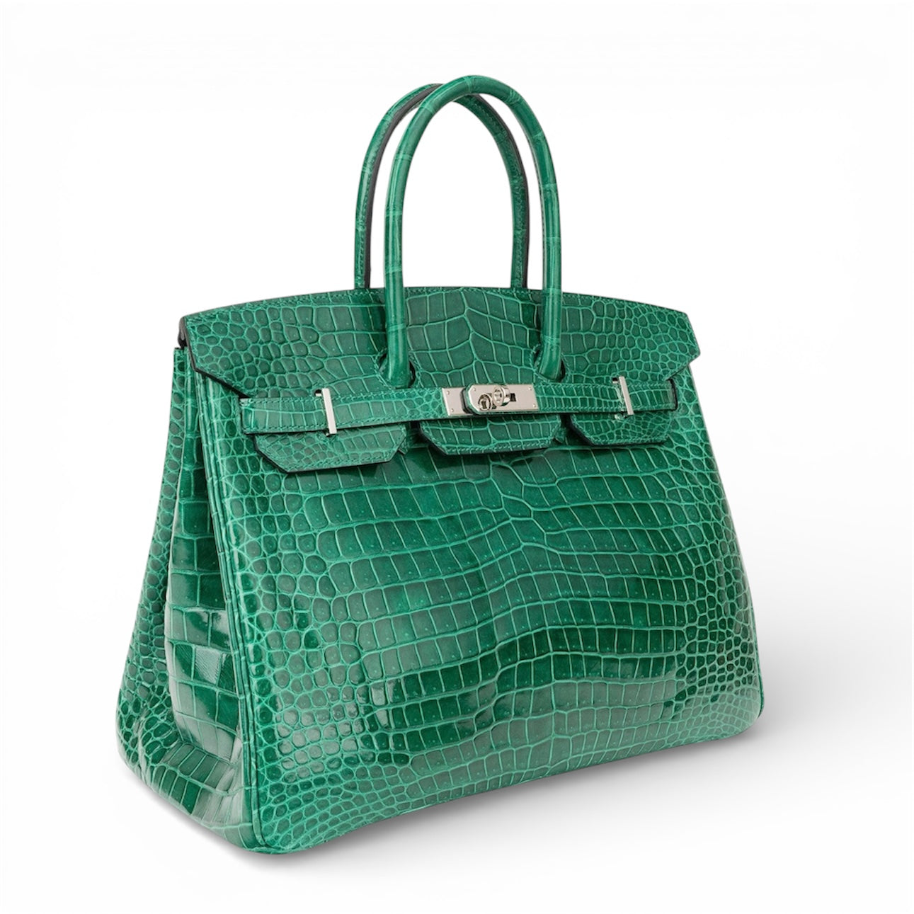 Exotic Crocodile Birkin - Emerald Sovereign