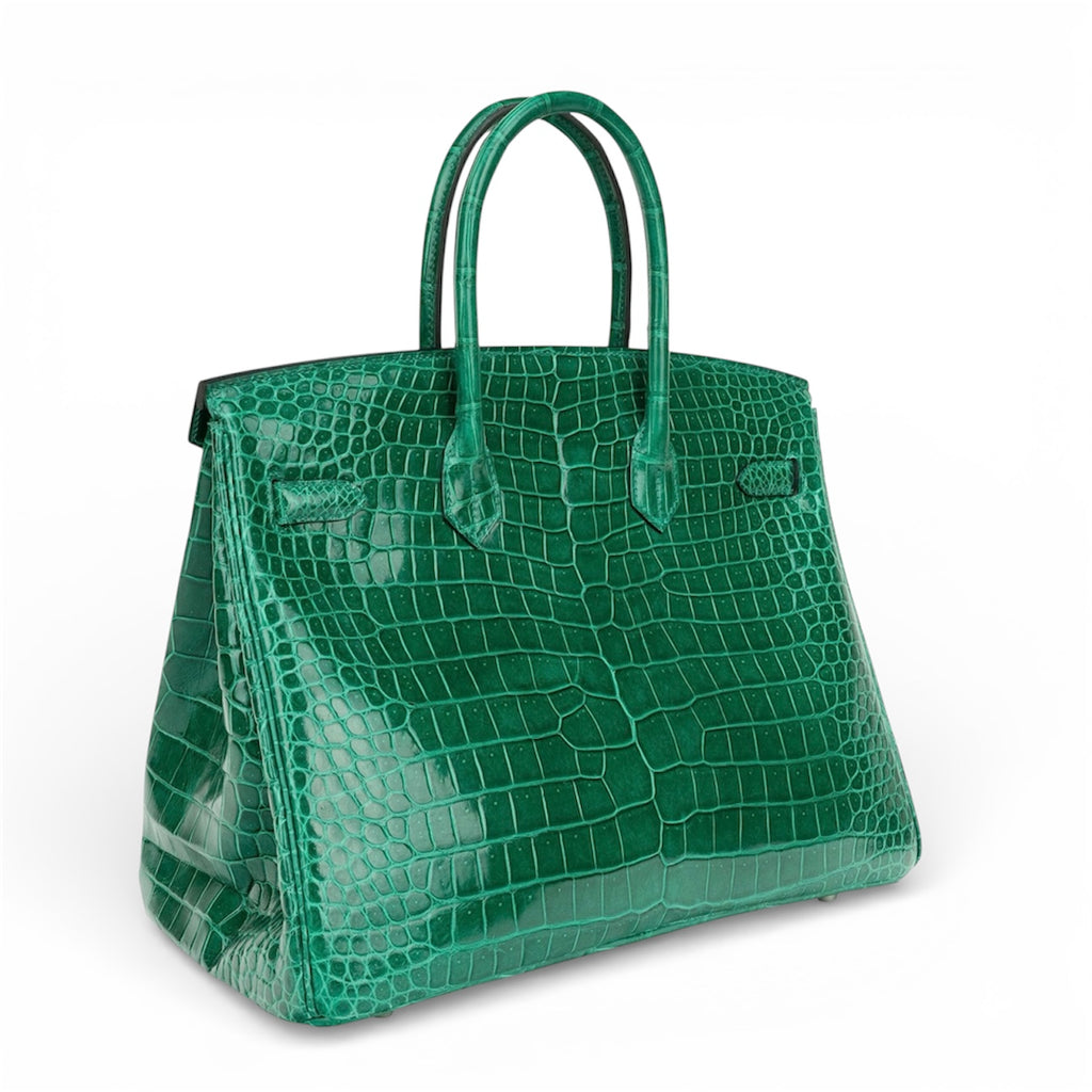 Exotic Crocodile Birkin - Emerald Sovereign