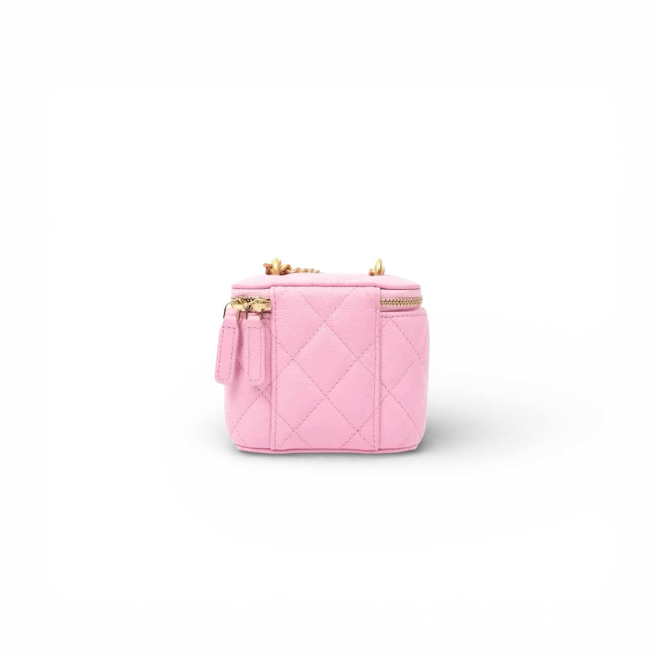 Chanel Mini CC Quilted Lambskin Vanity
