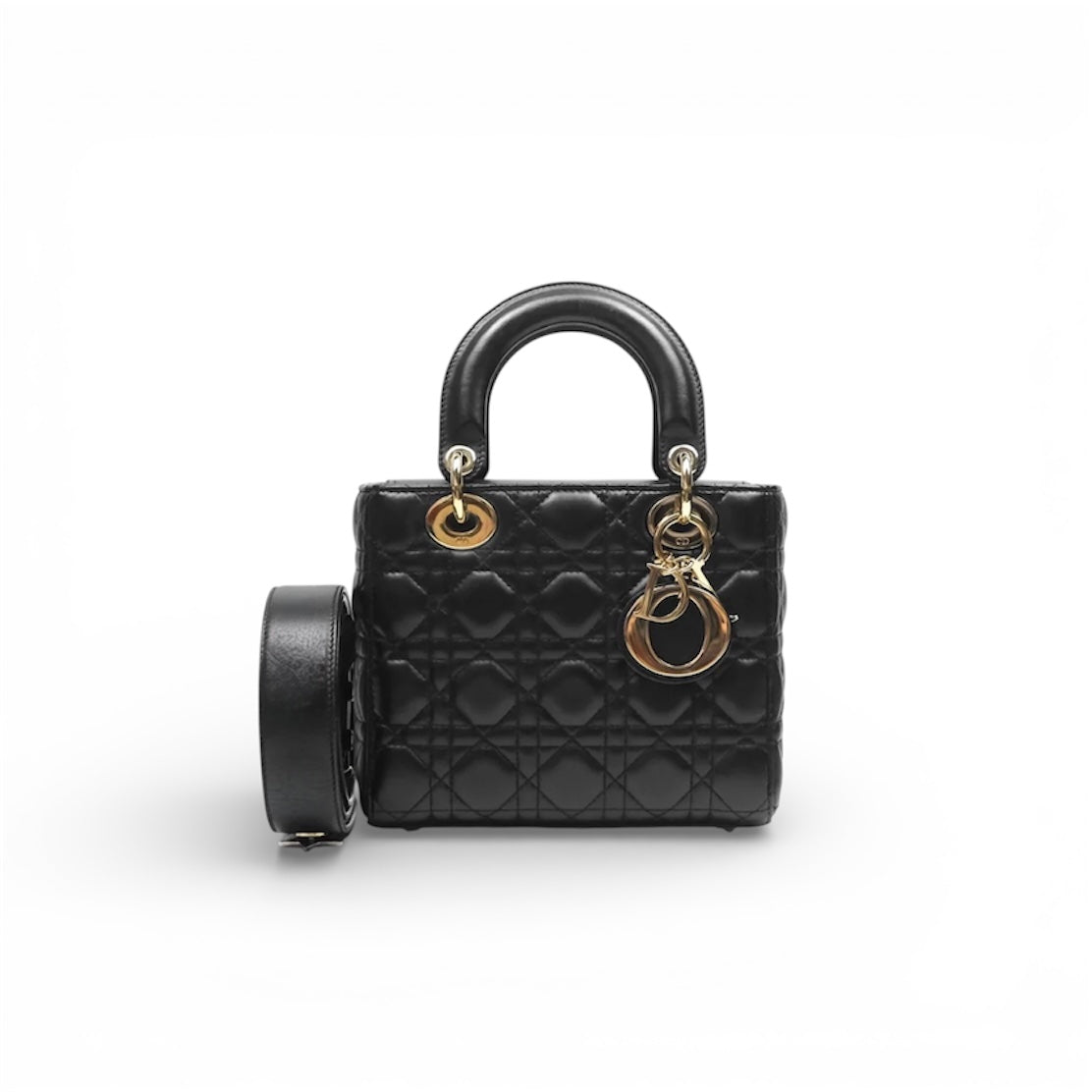 Dior Small Lady Dior Midnight Black