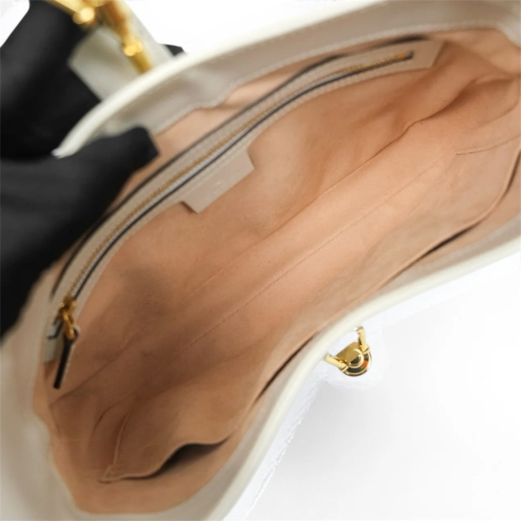 Gucci Jackie 1961 White Leather