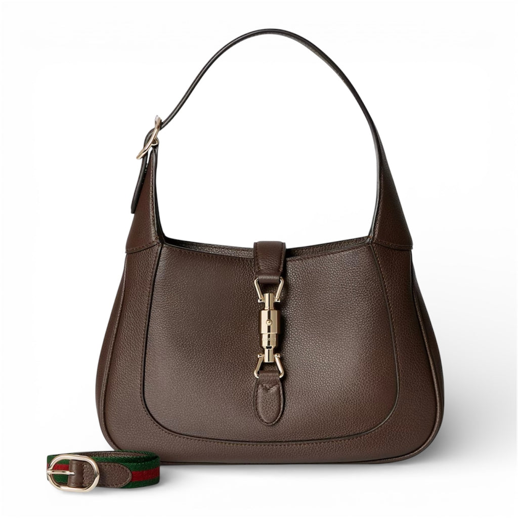 Gucci Jackie 1961 Brown Leather