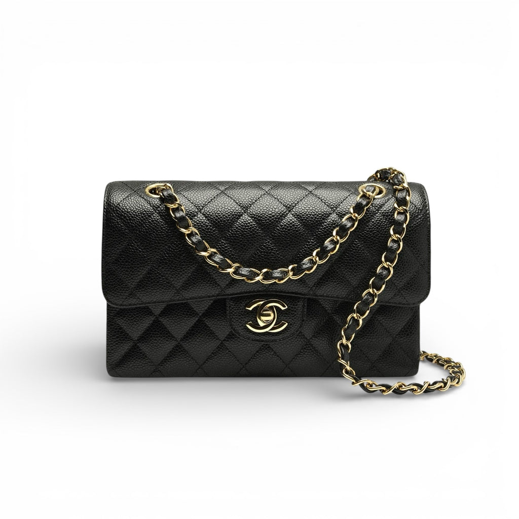 Chanel 21 Classic Flap Black Caviar