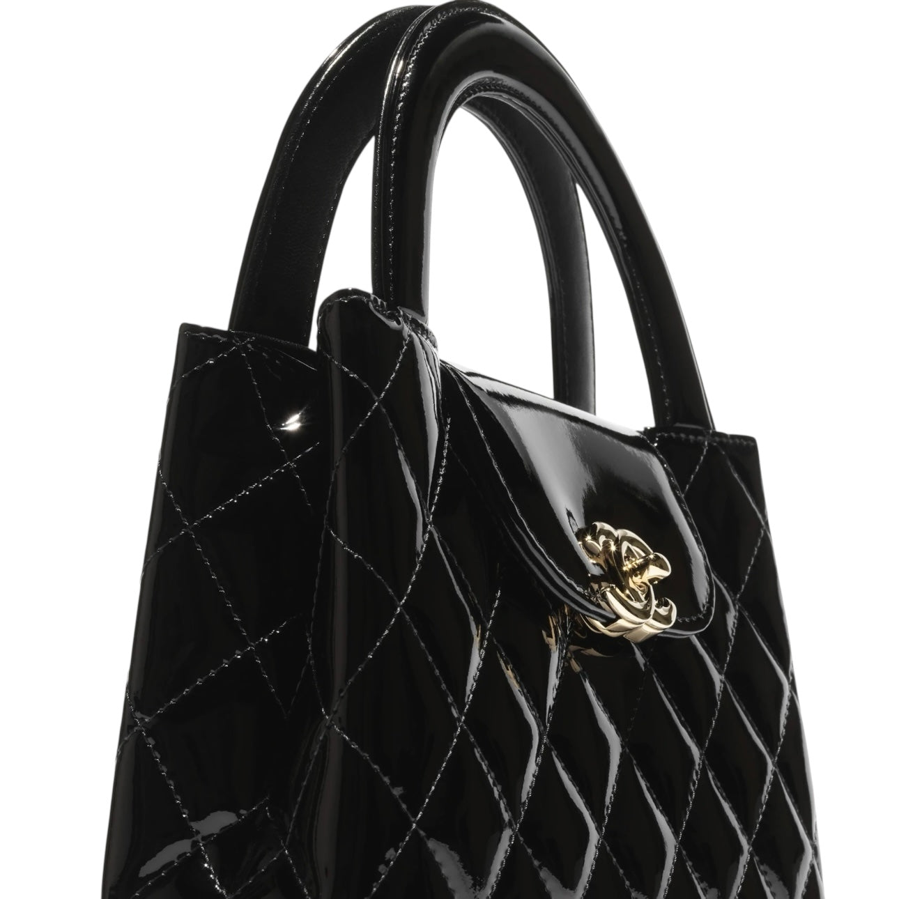 Chanel Mini Shopping Bag Black Calfskin