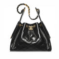 Chanel 25 Crumpled Calfskin Leather