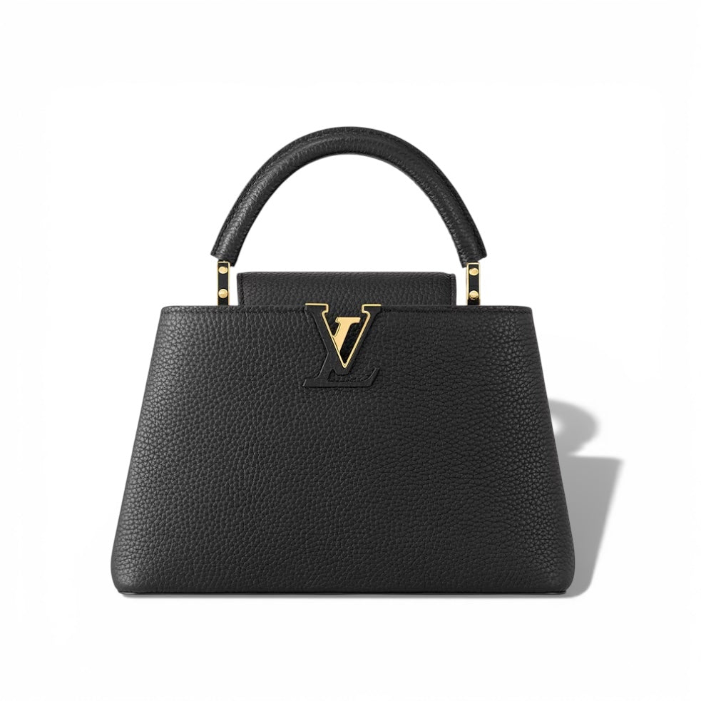 LV Capucines BB Black Taurillon