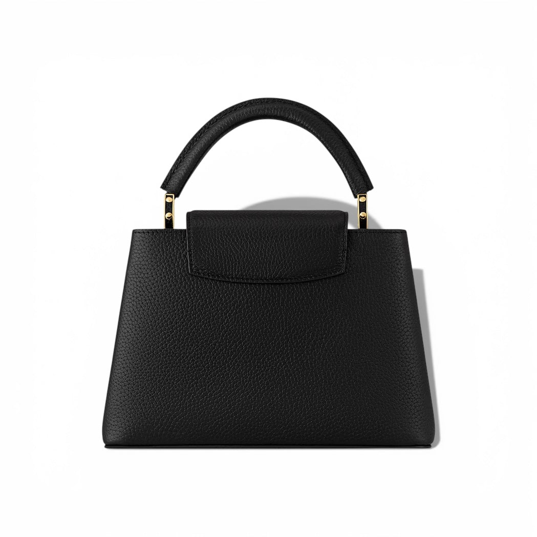 LV Capucines BB Black Taurillon