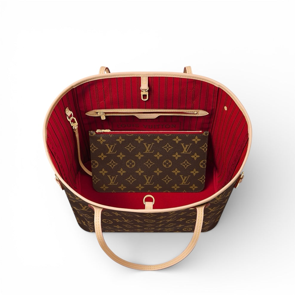 LV Neverfull MM Tote Monogram