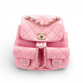 Chanel Duma Backpack Pink Lambskin
