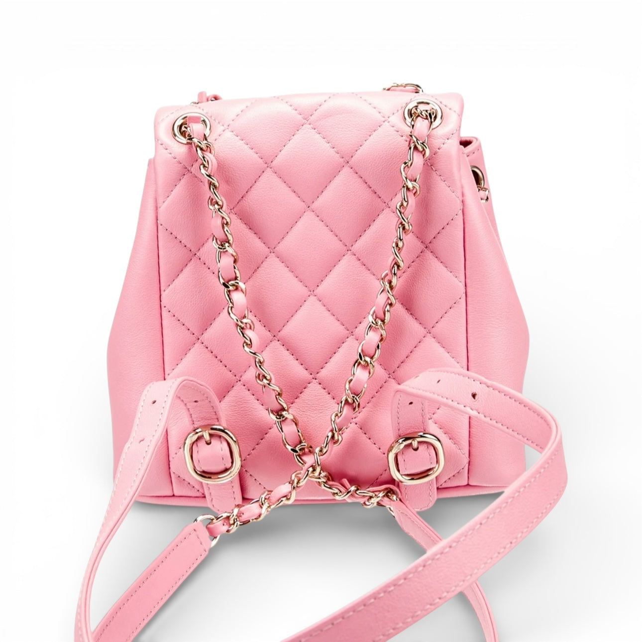 Chanel Duma Backpack Pink Lambskin