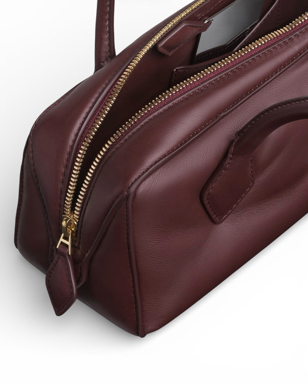 Le Teckel Medium Bag Brown Leather